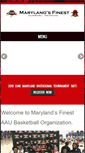 Mobile Screenshot of marylandfinestaau.com
